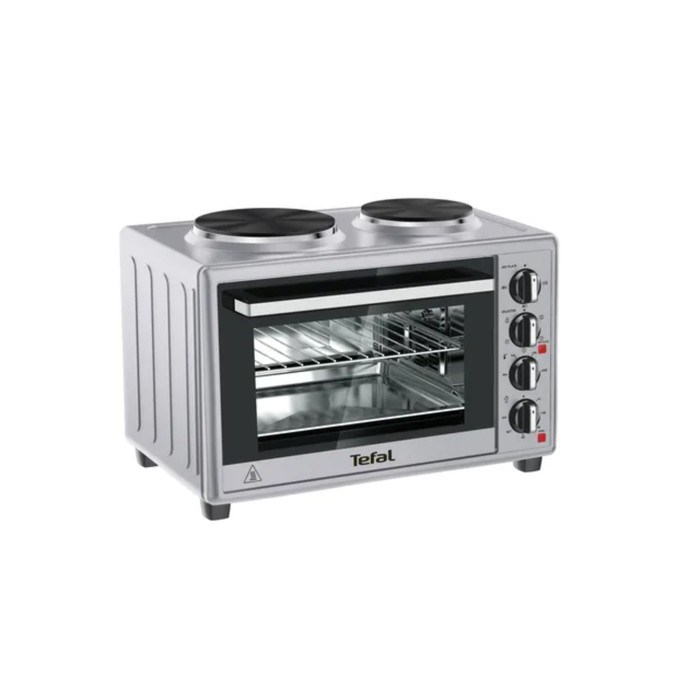 Мини печь Tefal OF463D30, 3000 Вт, 32 л, гриль, конвекция, таймер, серебристо-чёрная - фото 51410927 Мини печь Tefal OF463D30, 3000 Вт, 32 л, гриль, конвекция, таймер, серебристо-чёрная - фото 51410927
