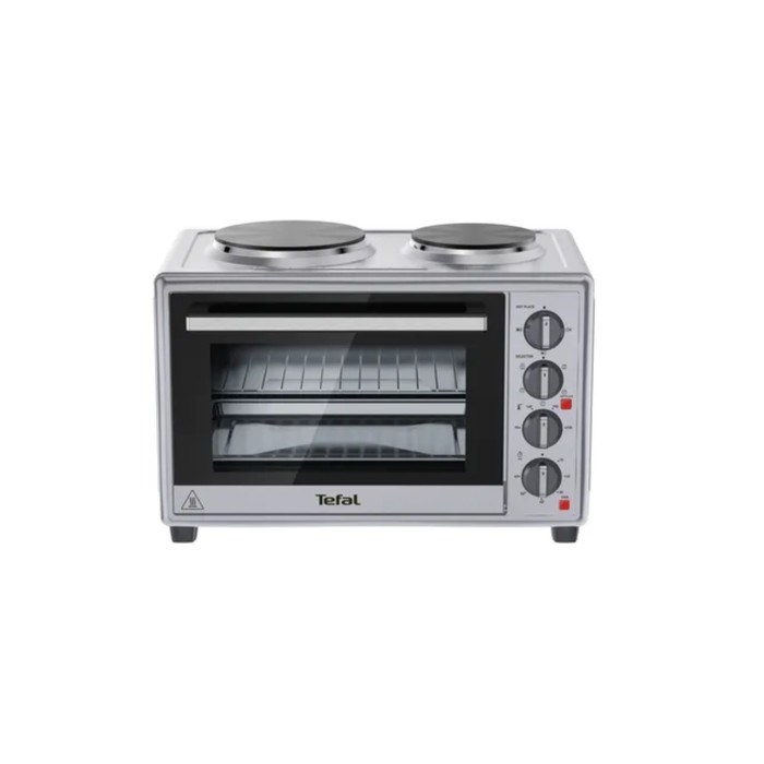 Мини печь Tefal OF463D30, 3000 Вт, 32 л, гриль, конвекция, таймер, серебристо-чёрная - фото 51410928 Мини печь Tefal OF463D30, 3000 Вт, 32 л, гриль, конвекция, таймер, серебристо-чёрная - фото 51410928