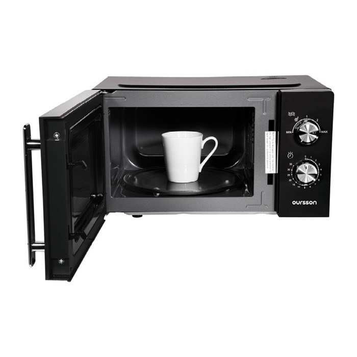 Микроволновая печь Oursson MM2010/BL , 700 Вт, 20 л, чёрный - фото 51410971 Микроволновая печь Oursson MM2010/BL , 700 Вт, 20 л, чёрный - фото 51410971