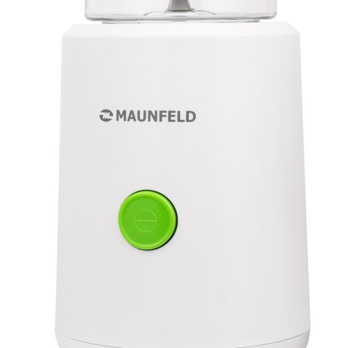 Блендер MAUNFELD MF-132W, стационарный, 300 Вт, 0.6 л, 1 скорость, белый - фото 51411040 Блендер MAUNFELD MF-132W, стационарный, 300 Вт, 0.6 л, 1 скорость, белый - фото 51411040