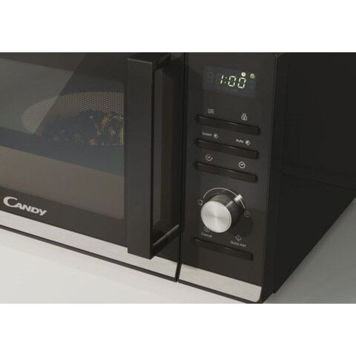 Микроволновая печь Candy CMWA23TNDB-07, 900 Вт, 20 л, 6 режимов, чёрно-серебристая - фото 51411254 Микроволновая печь Candy CMWA23TNDB-07, 900 Вт, 20 л, 6 режимов, чёрно-серебристая - фото 51411254