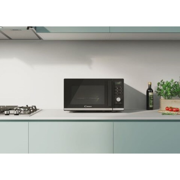 Микроволновая печь Candy CMWA23TNDB-07, 900 Вт, 20 л, 6 режимов, чёрно-серебристая - фото 51411255 Микроволновая печь Candy CMWA23TNDB-07, 900 Вт, 20 л, 6 режимов, чёрно-серебристая - фото 51411255