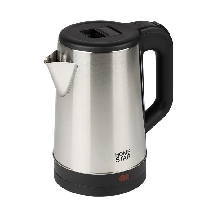 Чайник электрический Homestar HS-1041, металл, 1.8 л, 1500 Вт, серебристо-чёрный - фото 51411509 Чайник электрический Homestar HS-1041, металл, 1.8 л, 1500 Вт, серебристо-чёрный - фото 51411509