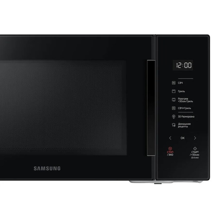 Микроволновая печь Samsung MG30T5018AK/BW, 30 л, 900 Вт, чёрная - фото 51411590 Микроволновая печь Samsung MG30T5018AK/BW, 30 л, 900 Вт, чёрная - фото 51411590