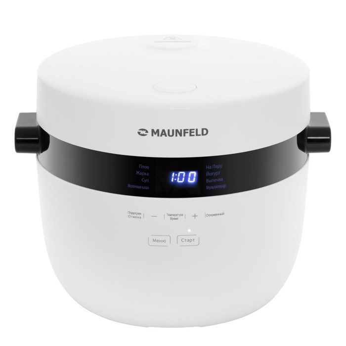 Мультиварка MAUNFELD MF-1623WH, 5 л, 860 Вт, белый - фото 51411594 Мультиварка MAUNFELD MF-1623WH, 5 л, 860 Вт, белый - фото 51411594