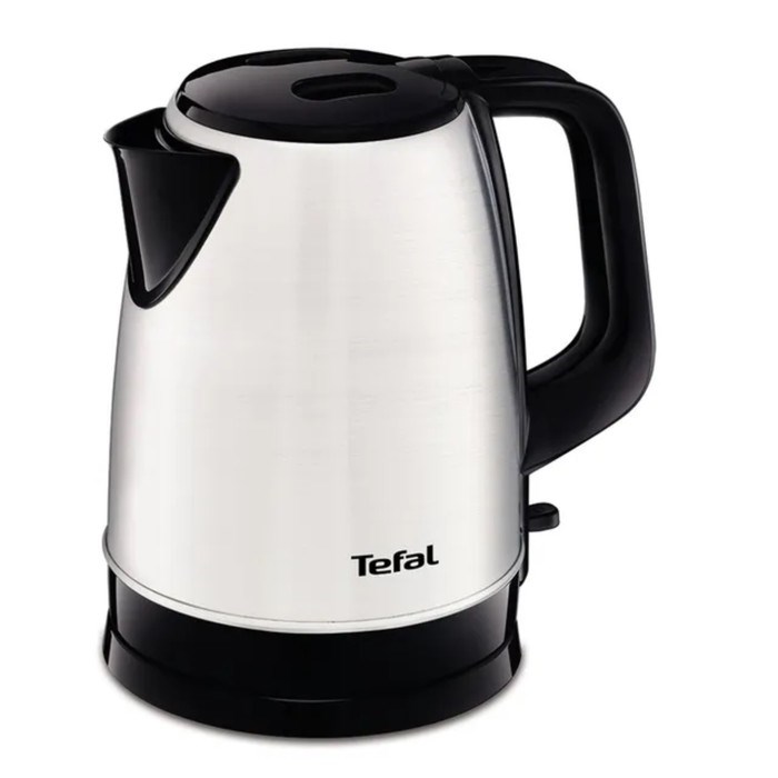 Чайник электрический Tefal KI150D30, металл, 1.7 л, 2400 Вт, серебристо-чёрный - фото 51411688 Чайник электрический Tefal KI150D30, металл, 1.7 л, 2400 Вт, серебристо-чёрный - фото 51411688