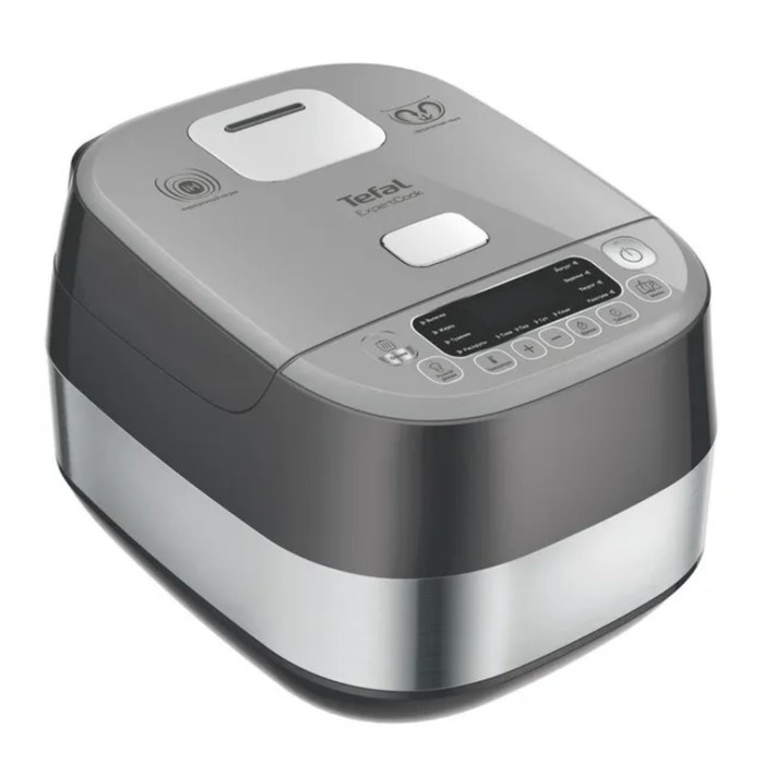 Мультиварка Tefal RK802B32, 1200 Вт, 5 л, 14 программ, антипригарное покрытие, серая - фото 51411702 Мультиварка Tefal RK802B32, 1200 Вт, 5 л, 14 программ, антипригарное покрытие, серая - фото 51411702