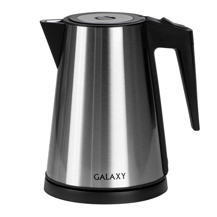 Чайник электрический Galaxy GL 0326, металл, колба металл, 1.2 л, 1200 Вт, сталь - фото 51411822 Чайник электрический Galaxy GL 0326, металл, колба металл, 1.2 л, 1200 Вт, сталь - фото 51411822