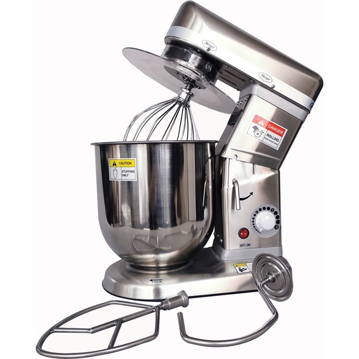 Миксер VIATTO VA-SMB10SS, планетарный, 500 Вт, 10 л, плавная регулировка, серебристый - фото 51412054 Миксер VIATTO VA-SMB10SS, планетарный, 500 Вт, 10 л, плавная регулировка, серебристый - фото 51412054