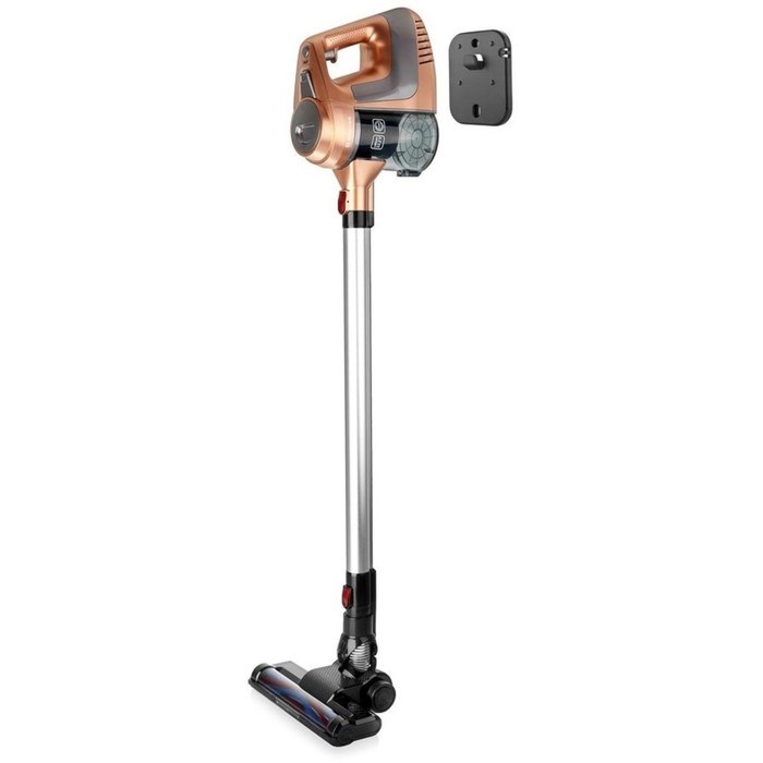 Пылесос BRAYER BR4261, вертикальный, 135/80 Вт, сухая уборка, 1 л, золотистый - фото 51412078 Пылесос BRAYER BR4261, вертикальный, 135/80 Вт, сухая уборка, 1 л, золотистый - фото 51412078