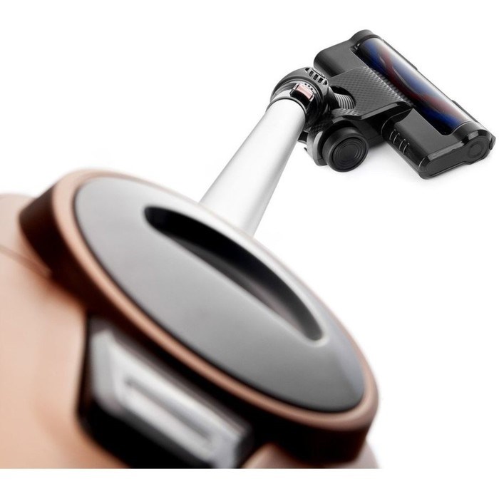 Пылесос BRAYER BR4261, вертикальный, 135/80 Вт, сухая уборка, 1 л, золотистый - фото 51412089 Пылесос BRAYER BR4261, вертикальный, 135/80 Вт, сухая уборка, 1 л, золотистый - фото 51412089