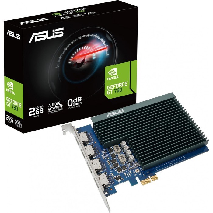 Видеокарта Asus PCI-E GT730-4H-SL-2GD5 GT 730, 2 Гб, 64 Bit, DDR5, 902/5010, HDMI , Ret - фото 51412125 Видеокарта Asus PCI-E GT730-4H-SL-2GD5 GT 730, 2 Гб, 64 Bit, DDR5, 902/5010, HDMI , Ret - фото 51412125