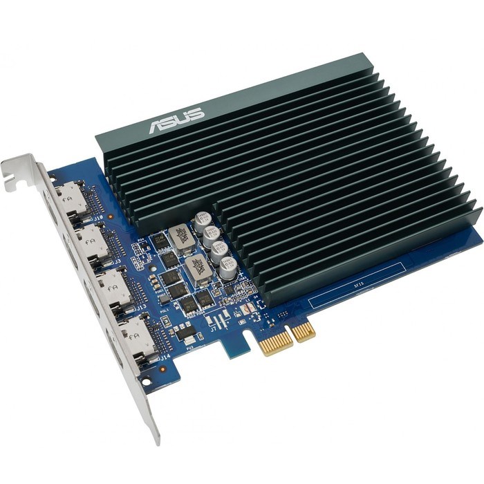 Видеокарта Asus PCI-E GT730-4H-SL-2GD5 GT 730, 2 Гб, 64 Bit, DDR5, 902/5010, HDMI , Ret - фото 51412127 Видеокарта Asus PCI-E GT730-4H-SL-2GD5 GT 730, 2 Гб, 64 Bit, DDR5, 902/5010, HDMI , Ret - фото 51412127