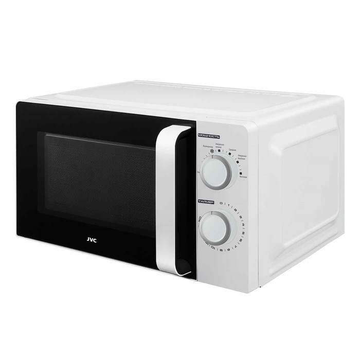 Микроволновая печь JVC JK-MW120M, 700 Вт, 6 уровней мощности, 20 л, белая - фото 51412140 Микроволновая печь JVC JK-MW120M, 700 Вт, 6 уровней мощности, 20 л, белая - фото 51412140