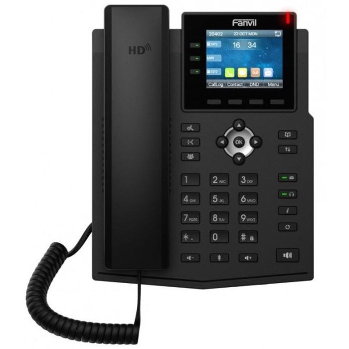 Телефон IP Fanvil X3U Pro, чёрный - фото 51412294 Телефон IP Fanvil X3U Pro, чёрный - фото 51412294