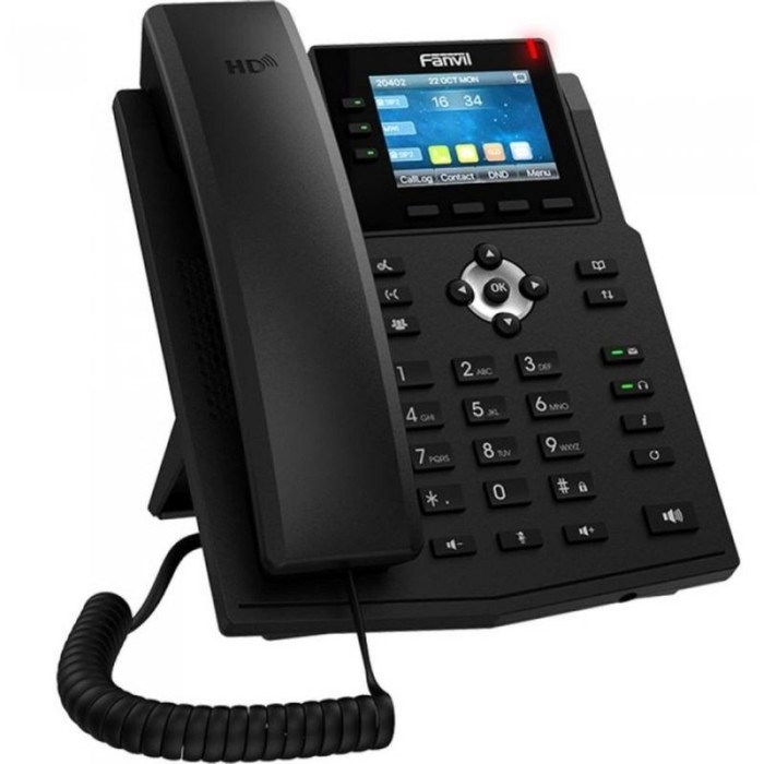 Телефон IP Fanvil X3U Pro, чёрный - фото 51412295 Телефон IP Fanvil X3U Pro, чёрный - фото 51412295