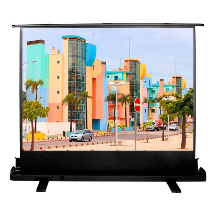 Экран Cactus 120x160см CS-PSFLE-160X120, 4:3, напольный, рулонный - фото 51412348 Экран Cactus 120x160см CS-PSFLE-160X120, 4:3, напольный, рулонный - фото 51412348