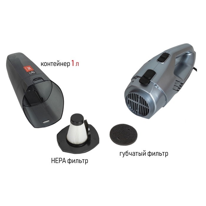 Пылесос вертикальный jvc JH-VS105, 200 Вт, 1 л, чёрный - фото 51412359 Пылесос вертикальный jvc JH-VS105, 200 Вт, 1 л, чёрный - фото 51412359