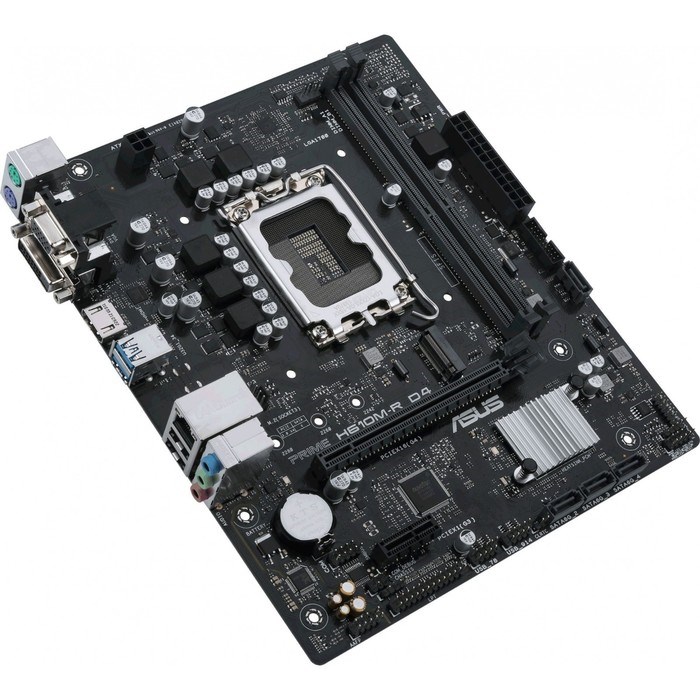 Материнская плата Asus PRIME H610M-R D4-SI, LGA1700, H610, 2хDDR4, VGA, HDMI, DVI, mATX - фото 51412569 Материнская плата Asus PRIME H610M-R D4-SI, LGA1700, H610, 2хDDR4, VGA, HDMI, DVI, mATX - фото 51412569