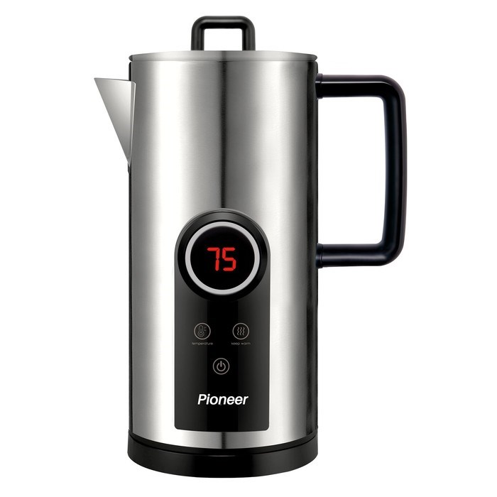 Чайники Pioneer KE575M, металл, 1.7 л, 2200 Вт, серебристый - фото 51412580 Чайники Pioneer KE575M, металл, 1.7 л, 2200 Вт, серебристый - фото 51412580