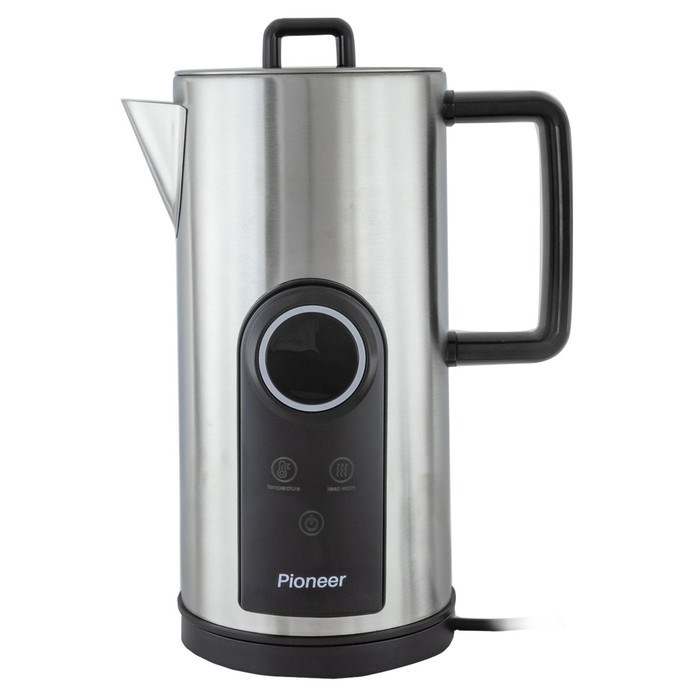 Чайники Pioneer KE575M, металл, 1.7 л, 2200 Вт, серебристый - фото 51412585 Чайники Pioneer KE575M, металл, 1.7 л, 2200 Вт, серебристый - фото 51412585