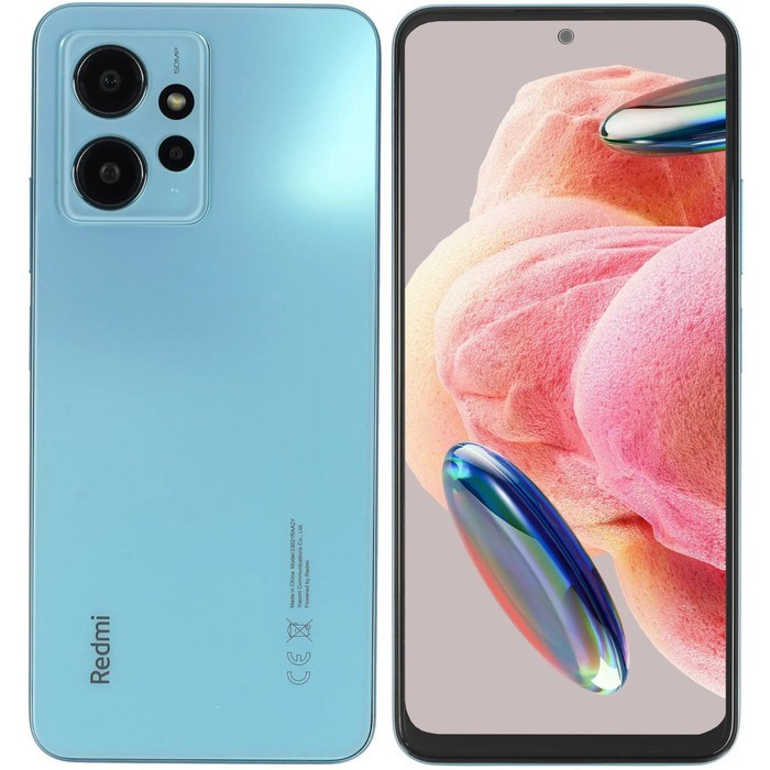 Смартфон Xiaomi Redmi Note 12 RU, 6.67", 6Гб, 128Гб, 50Мп, 13Мп, NFC, BT 5.0, 5000мАч, синий - фото 51412637 Смартфон Xiaomi Redmi Note 12 RU, 6.67", 6Гб, 128Гб, 50Мп, 13Мп, NFC, BT 5.0, 5000мАч, синий - фото 51412637
