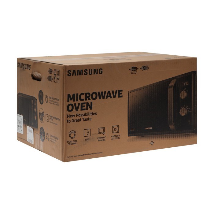 Микроволновая печь Samsung MG23K3614AK/BA 23 л, 800 Вт, чёрная - фото 51412699 Микроволновая печь Samsung MG23K3614AK/BA 23 л, 800 Вт, чёрная - фото 51412699