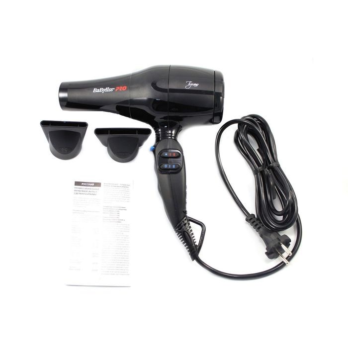 Фен BaByliss Pro Tiziano BAB6310RE, 2100 Вт, 2 скорости, 4 температурных режима, 2 насадки - фото 51412896 Фен BaByliss Pro Tiziano BAB6310RE, 2100 Вт, 2 скорости, 4 температурных режима, 2 насадки - фото 51412896