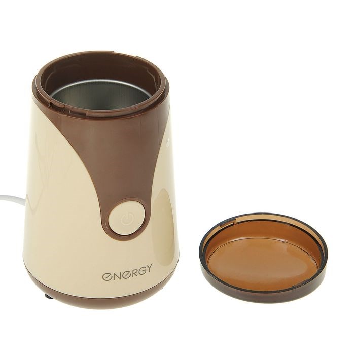 Кофемолка ENERGY EN-106, электрическая, 150 Вт, 50 г, коричневая - фото 51412901 Кофемолка ENERGY EN-106, электрическая, 150 Вт, 50 г, коричневая - фото 51412901