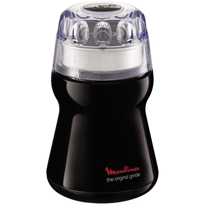 Кофемолка Moulinex AR110830, электрическая, ножевая, 180 Вт, 50 г, чёрная - фото 51412907 Кофемолка Moulinex AR110830, электрическая, ножевая, 180 Вт, 50 г, чёрная - фото 51412907