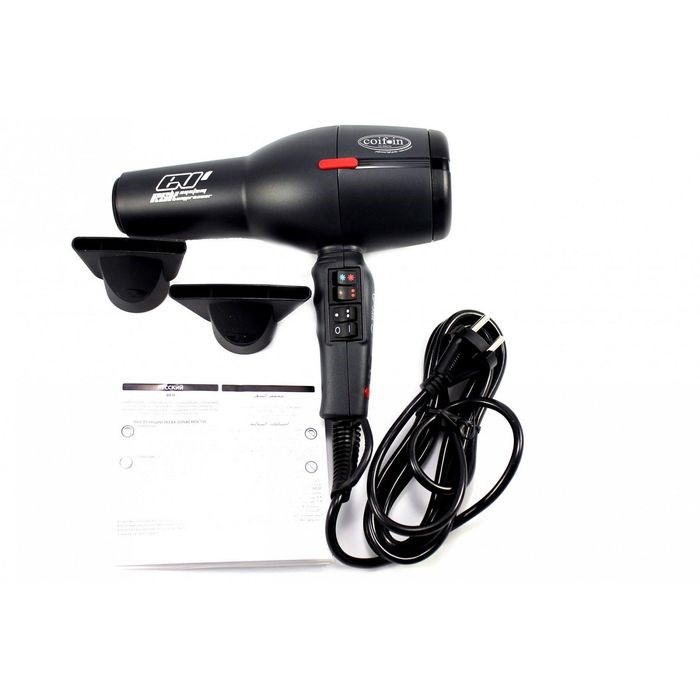 Фен Coifin EVAX1R, 2300 Вт, 2 скорости, 3 температурных режима, серый - фото 51412913 Фен Coifin EVAX1R, 2300 Вт, 2 скорости, 3 температурных режима, серый - фото 51412913