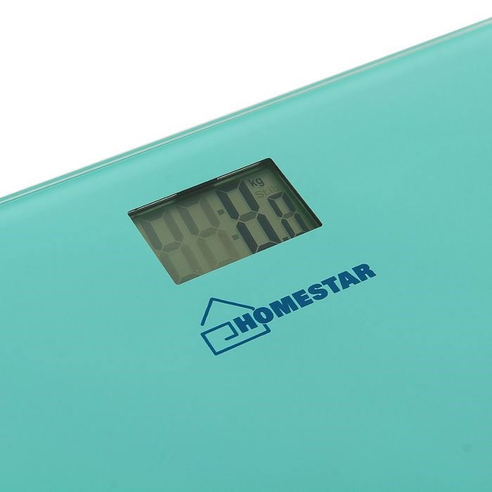 Весы напольные HOMESTAR HS-6001B, электронные, до 180 кг, 1хCR2032, стекло, голубые - фото 51412927 Весы напольные HOMESTAR HS-6001B, электронные, до 180 кг, 1хCR2032, стекло, голубые - фото 51412927