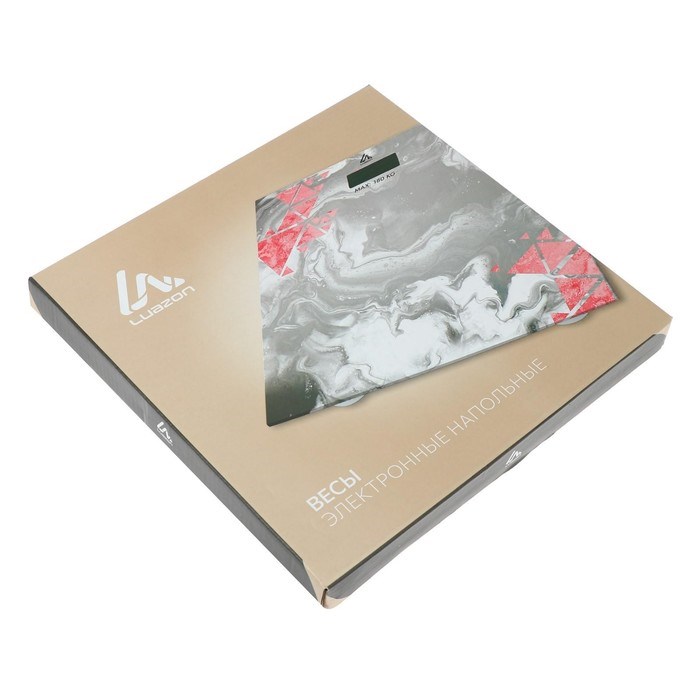 Весы напольные Luazon LVE-005 "Узор", электронные, до 180 кг, 2хAАА (не в комплекте) - фото 51413124 Весы напольные Luazon LVE-005 "Узор", электронные, до 180 кг, 2хAАА (не в комплекте) - фото 51413124