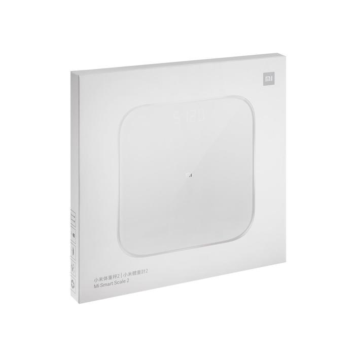 Весы Xiaomi Mi Smart Scale 2 (NUN4056GL), электронные, диагностические, до 150 кг, белые - фото 51413456 Весы Xiaomi Mi Smart Scale 2 (NUN4056GL), электронные, диагностические, до 150 кг, белые - фото 51413456