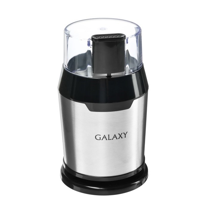 Кофемолка Galaxy GL 0906, электрическая, 200 Вт, 60 г, нож из нержавеющей стали - фото 51413527 Кофемолка Galaxy GL 0906, электрическая, 200 Вт, 60 г, нож из нержавеющей стали - фото 51413527