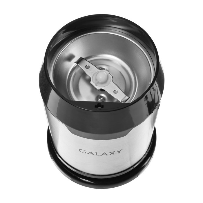 Кофемолка Galaxy GL 0906, электрическая, 200 Вт, 60 г, нож из нержавеющей стали - фото 51413529 Кофемолка Galaxy GL 0906, электрическая, 200 Вт, 60 г, нож из нержавеющей стали - фото 51413529
