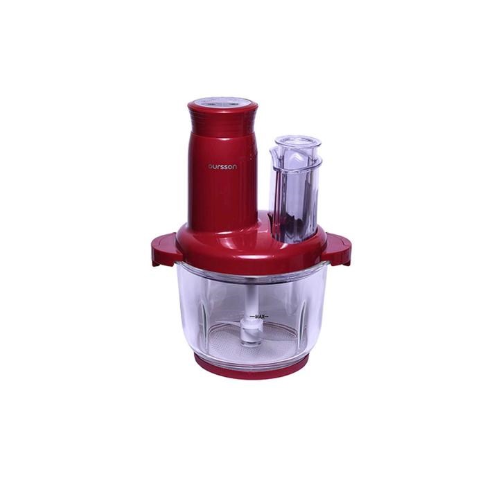 Измельчитель Oursson CH3040/DC, стекло, 300 Вт, 2 л, бордовый - фото 51413618 Измельчитель Oursson CH3040/DC, стекло, 300 Вт, 2 л, бордовый - фото 51413618