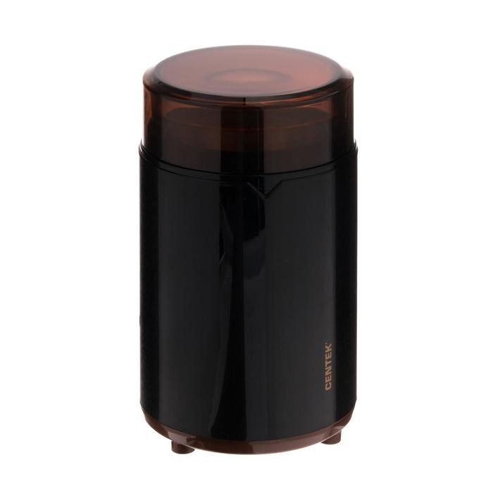 Кофемолка Centek CT-1351 Black, электрическая, 200 Вт, 100 г, съёмный стакан, чёрная - фото 51413637 Кофемолка Centek CT-1351 Black, электрическая, 200 Вт, 100 г, съёмный стакан, чёрная - фото 51413637