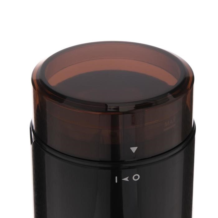 Кофемолка Centek CT-1351 Black, электрическая, 200 Вт, 100 г, съёмный стакан, чёрная - фото 51413639 Кофемолка Centek CT-1351 Black, электрическая, 200 Вт, 100 г, съёмный стакан, чёрная - фото 51413639