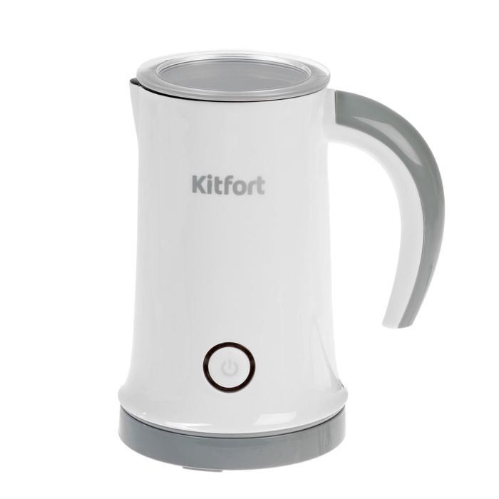 Капучинатор Kitfort КТ-709, 450 Вт, 0.45 л, 3 режима, 2 насадки, белый - фото 51413896 Капучинатор Kitfort КТ-709, 450 Вт, 0.45 л, 3 режима, 2 насадки, белый - фото 51413896