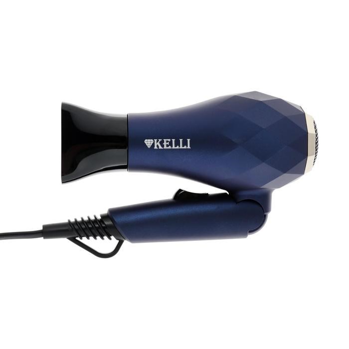 Фен KELLI KL-1124, 1800 Вт, 2 скорости, 2 температурных режима, синий - фото 51413958 Фен KELLI KL-1124, 1800 Вт, 2 скорости, 2 температурных режима, синий - фото 51413958