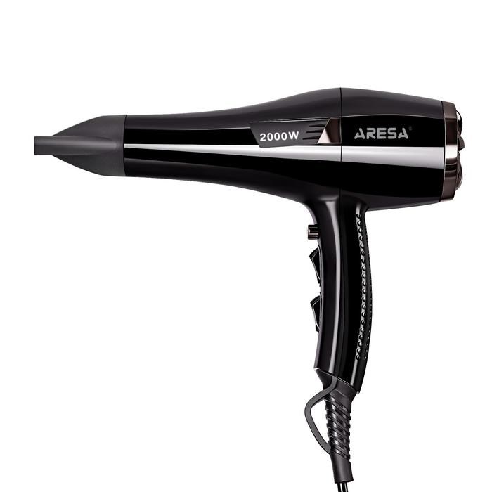 Фен Aresa AR-3211, 1600-2000 Вт, 2 скорости, 3 темп. режима, хол. воздух, концентратор - фото 51413975 Фен Aresa AR-3211, 1600-2000 Вт, 2 скорости, 3 темп. режима, хол. воздух, концентратор - фото 51413975