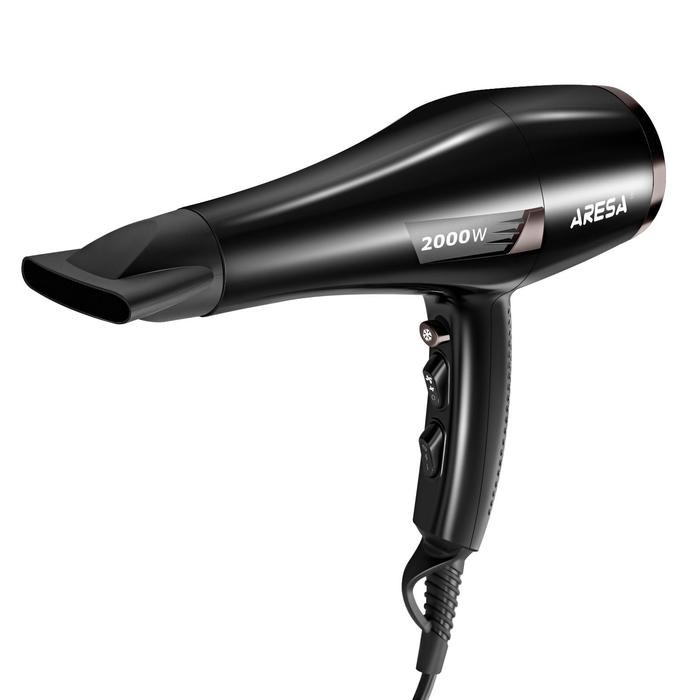 Фен Aresa AR-3211, 1600-2000 Вт, 2 скорости, 3 темп. режима, хол. воздух, концентратор - фото 51413976 Фен Aresa AR-3211, 1600-2000 Вт, 2 скорости, 3 темп. режима, хол. воздух, концентратор - фото 51413976