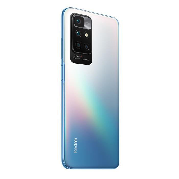 Смартфон Xiaomi Redmi 10 NFC, 6.5'', IPS, 4 Гб, 64 Гб, 50 Мп, 8 Мп, 5000 мАч, синий - фото 51413999 Смартфон Xiaomi Redmi 10 NFC, 6.5'', IPS, 4 Гб, 64 Гб, 50 Мп, 8 Мп, 5000 мАч, синий - фото 51413999