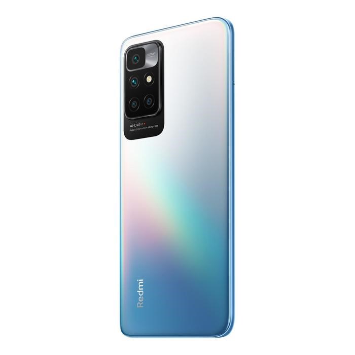 Смартфон Xiaomi Redmi 10 NFC, 6.5'', IPS, 4 Гб, 64 Гб, 50 Мп, 8 Мп, 5000 мАч, синий - фото 51414000 Смартфон Xiaomi Redmi 10 NFC, 6.5'', IPS, 4 Гб, 64 Гб, 50 Мп, 8 Мп, 5000 мАч, синий - фото 51414000