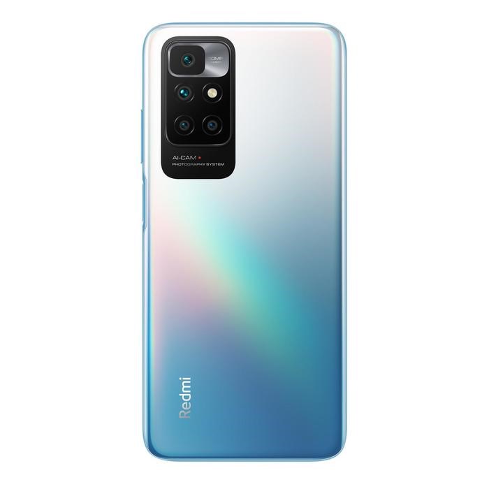Смартфон Xiaomi Redmi 10 NFC, 6.5'', IPS, 4 Гб, 64 Гб, 50 Мп, 8 Мп, 5000 мАч, синий - фото 51414005 Смартфон Xiaomi Redmi 10 NFC, 6.5'', IPS, 4 Гб, 64 Гб, 50 Мп, 8 Мп, 5000 мАч, синий - фото 51414005