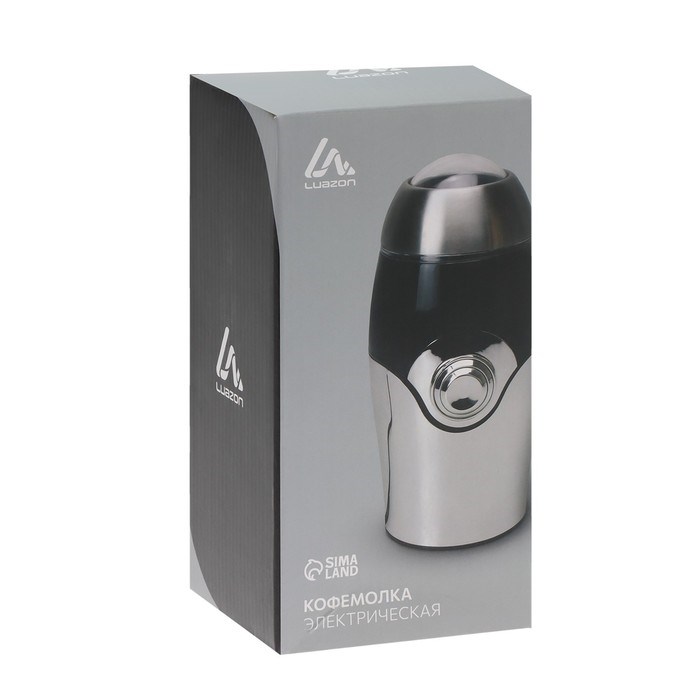 Кофемолка электрическая Luazon LCG-03, 200 Вт, 40 г - фото 51414190 Кофемолка электрическая Luazon LCG-03, 200 Вт, 40 г - фото 51414190