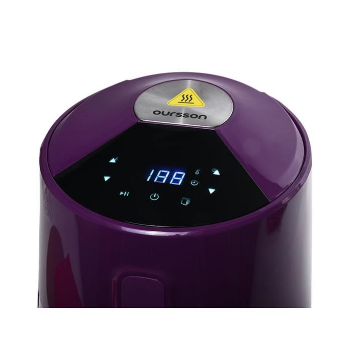 Аэрогриль Oursson AG2603D/SP, 1300 Вт, 80-200°C, 2.5 л, фиолетовый - фото 51414265 Аэрогриль Oursson AG2603D/SP, 1300 Вт, 80-200°C, 2.5 л, фиолетовый - фото 51414265