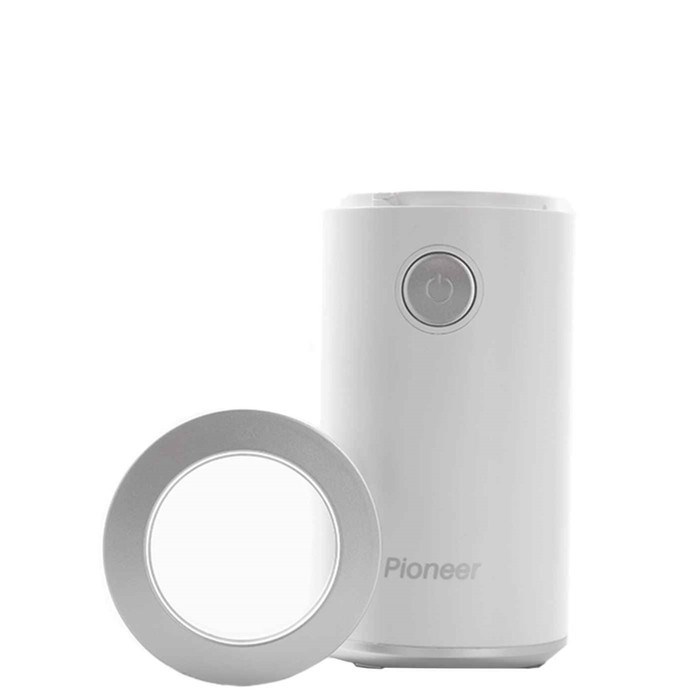 Кофемолка Pioneer CG205, ножевая, 150Вт, 50 г, цвет белый-серебристый - фото 51414733 Кофемолка Pioneer CG205, ножевая, 150Вт, 50 г, цвет белый-серебристый - фото 51414733