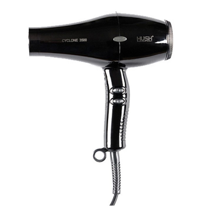 Фен парикмахерский HUSH Cyclone 3500, 2400 Вт, 2 насадки, 2скорости, 3 режима, шнур 3.5 м - фото 51414822 Фен парикмахерский HUSH Cyclone 3500, 2400 Вт, 2 насадки, 2скорости, 3 режима, шнур 3.5 м - фото 51414822